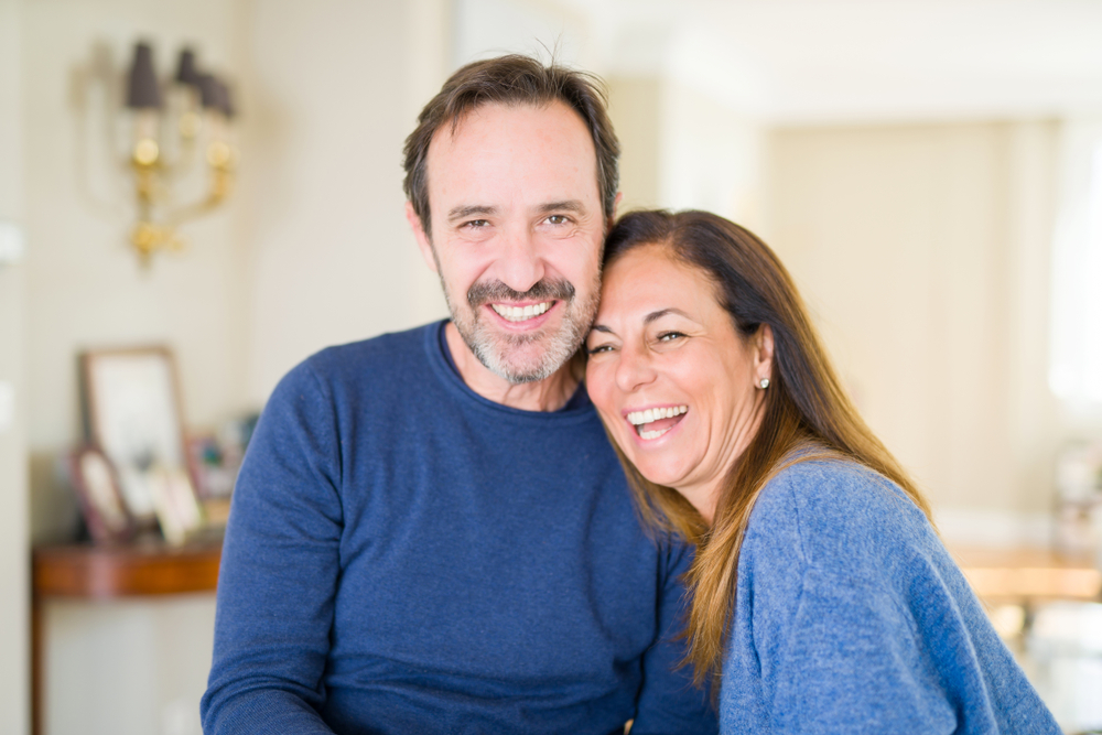 Happy couple after Sedation Dentistry